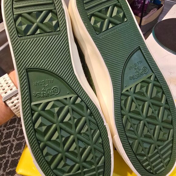 Converse X Golf Le Fluer One Star Cc Slip Pro Forest Elf/Brush/Egret Mens Sz 10 - Picture 13 of 14